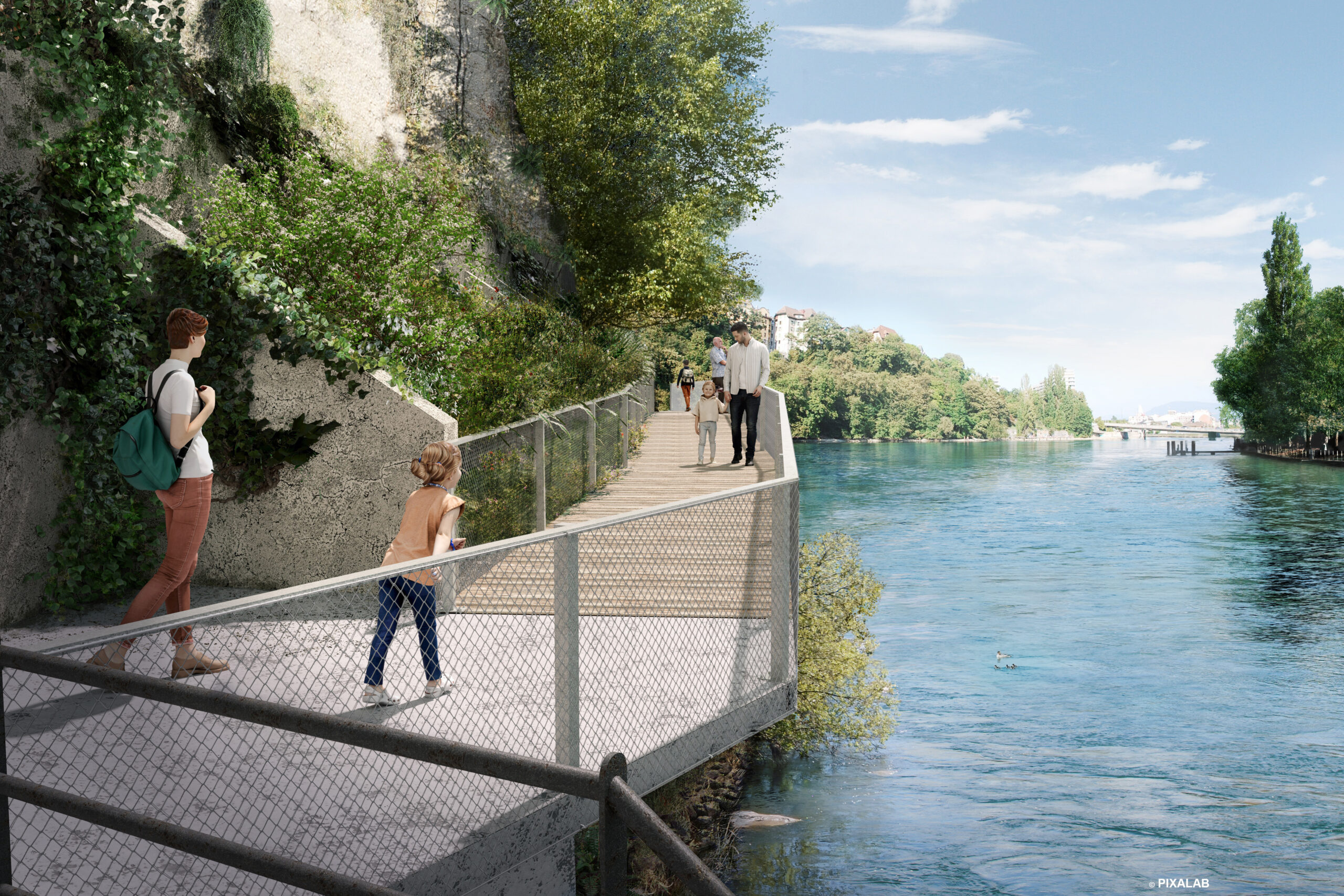 PASSERELLE PIÉTONNE